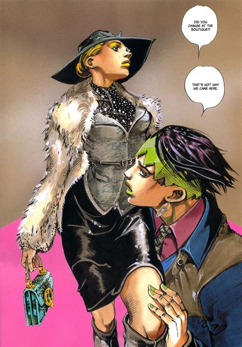 rohan kishibe goes to Gucci